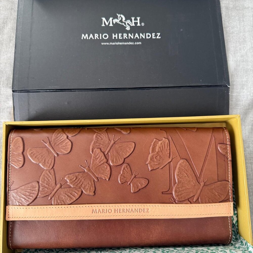 Beautiful Colombian Leather Passport Holder